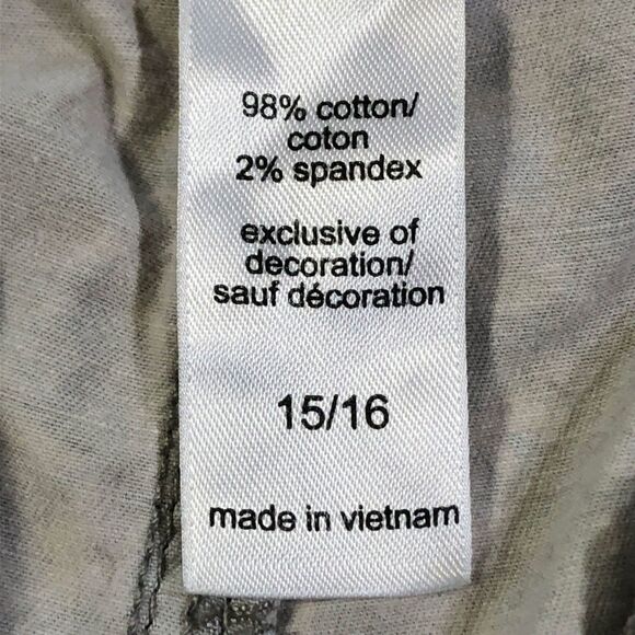 Maurice's Gray Splatter Print Twill Stretch Shorts - Picture 2 of 5